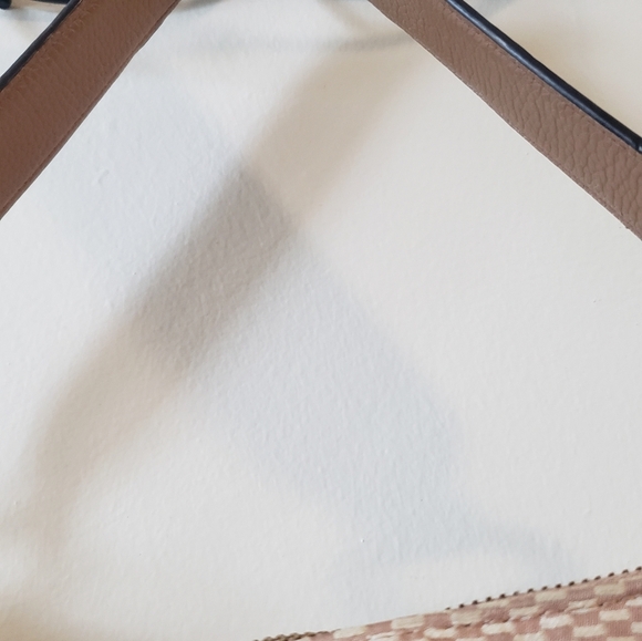 Coach Sutton Shoulder Hand Bag with Legacy Print Blush Pink - Picture 8 of 9